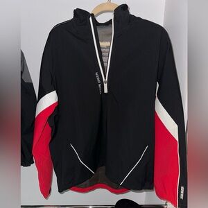 Galvin Green Black and Red Jacket